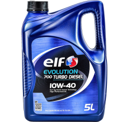 Elf Evolution 700 Turbo Diesel 10W-40 5 л, (201553) моторна олива