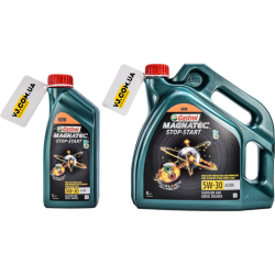 Castrol Magnatec Stop-Start A3/B4 5W-30 1 л, (CASMAGN5W30A3B41L) моторна олива