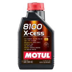 Motul 8100 X-Cess 5W-40 1 л, (109229) моторна олива