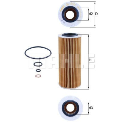 OX177/3D KNECHT Масляный фильтр