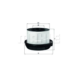 LX814/1 MAHLE Воздушный фильтр