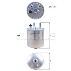 KL639D KNECHT Топливный фильтр