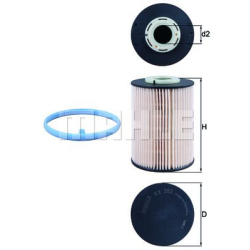 KX393D MAHLE Топливный фильтр
