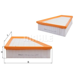 LX1885 KNECHT Воздушный фильтр