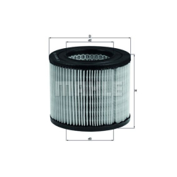 LX162 KNECHT Воздушный фильтр