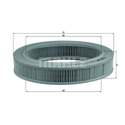 LX203 KNECHT Воздушный фильтр