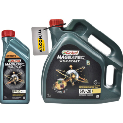 Castrol Magnatec Stop-Start E 5W-20 1 л, (MAGNATEC5W20ESS1L) моторна олива