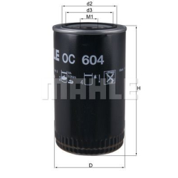 OC604 MAHLE Масляный фильтр