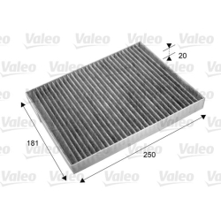 715667 VALEO Фильтр, воздух во внутренном пространстве