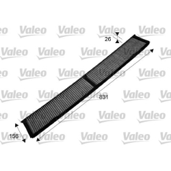 715503 VALEO Фильтр, воздух во внутренном пространстве
