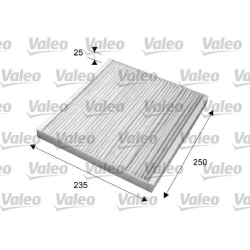 715636 VALEO Фильтр, воздух во внутренном пространстве