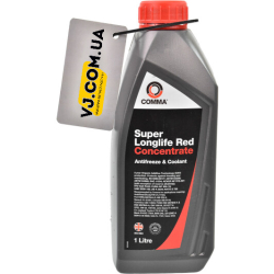 Comma Super Long Life G12+ червоний, 1 л (SLA1L) концентрат антифризу