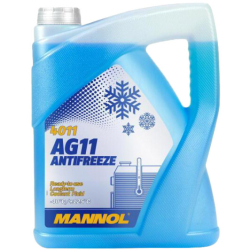 Готовый антифриз Mannol AG11 Longterm G11 синий -40 °C