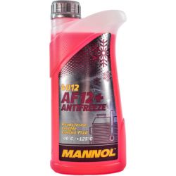 Готовый антифриз Mannol AF12+ Longlife G12+ красный -40 °C