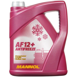 Mannol AF12+ Longlife G12+ красный, 5 л (MN4112-5) концентрат антифриза
