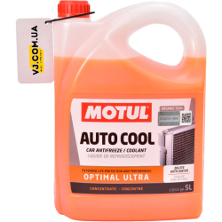 Motul Auto Cool Optimal Ultra G12+ оранжевий, 5 л (109143) концентрат антифризу