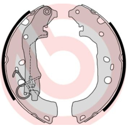 S23518 BREMBO Комплект тормозных колодок