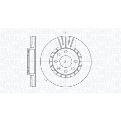 361302040328 MAGNETI MARELLI Тормозной диск