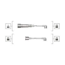 941319170023 MAGNETI MARELLI Комплект проводов зажигания