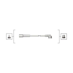 941319170016 MAGNETI MARELLI Комплект проводов зажигания