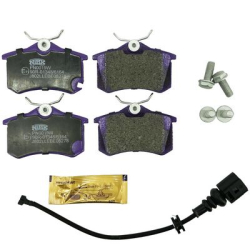 PN0019W NIBK Комплект тормозных колодок, дисковый тормоз