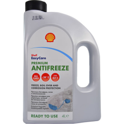 Готовий антифриз Shell Premium G11 синьо-зелений -38 °C