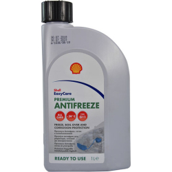 Shell Premium G11 сине-зеленый -38 °C, 1 л (PBT74F) готовый антифриз