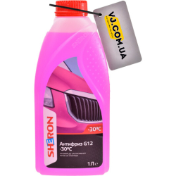 Готовый антифриз SHERON G12 розовый -30 °C