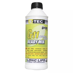 Готовий антифриз E-tec Glycsol G11 зелений -38 °C