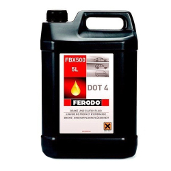 Ferodo Synthetic DOT 4, 5 л (FBX500) тормозная жидкость пластиковая тара