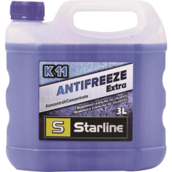 Starline Extra K11 G11 синий, 3 л (NAK11-3) концентрат антифриза