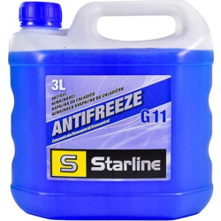 Starline G11 синий, 3 л (SNAG113) концентрат антифриза