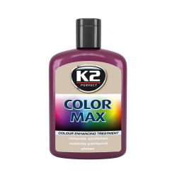 Цветной полироль для кузова K2 Color Max (Burgundy) бордовый