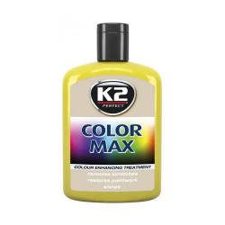 Цветной полироль для кузова K2 Color Max (Yellow) желтый