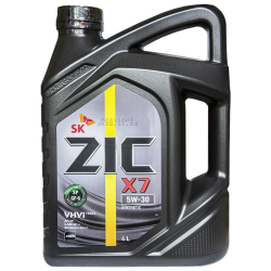 ZIC X7 5W-30 4 л, (162675) моторна олива