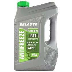 Belauto Antifreeze G11 зеленый -40 °C, 5 л (AF1750) готовый антифриз