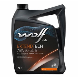 Wolf ExtendTech GL-5 75W-90, 5 л (8303500) полусинтетическое трансмиссионное масло