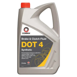 Comma Synthetic DOT 4 ABS, 5 л (BF45L) тормозная жидкость пластиковая тара