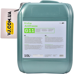 Готовый антифриз VIRA G11 зеленый -40 °C