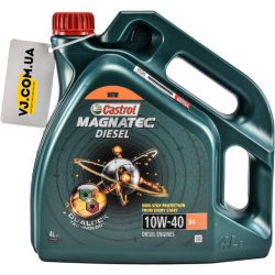 Castrol Magnatec Diesel B4 10W-40 4 л, (CASMAGND10W40B44L) моторна олива
