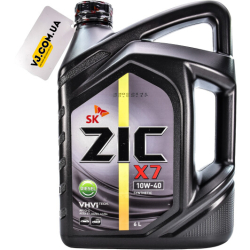ZIC X7 Diesel 10W-40 6 л, (172607) моторна олива