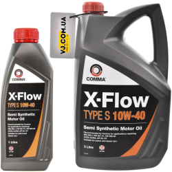 Comma X-Flow Type S 10W-40 4 л, (XFS4L) моторна олива