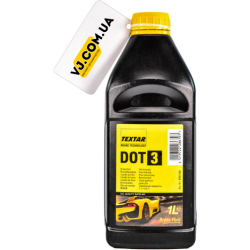 Textar DOT 3, 1 л (95001200) тормозная жидкость пластиковая тара
