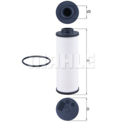 HX186D KNECHT Гидрофильтр, автоматическая коробка передач