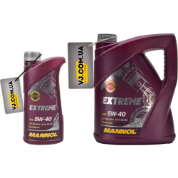 Mannol Extreme 5W-40 4 л, (MN7915-4) моторна олива