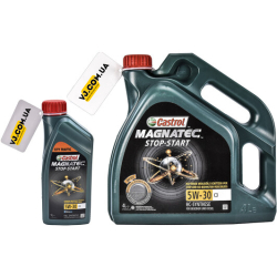 Castrol Magnatec Stop-start C3 5W-30 1 л, (rbmss53c312x1l) моторна олива