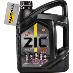 ZIC X7 LS 5W-30 4 л, (162619) моторна олива
