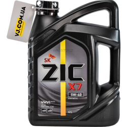 ZIC X7 5W-40 4 л, (162662) моторна олива