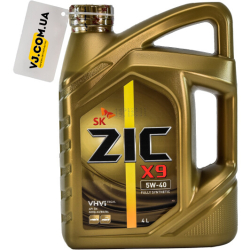 ZIC X9 5W-40 4 л, (162656) моторна олива