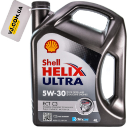 Shell Helix Ultra ECT C3 5W-30 4 л, (550042826) моторна олива